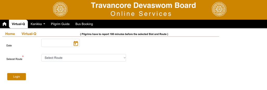 Sabarimala Virtual Queue Online 2026-27 Booking Online Guide